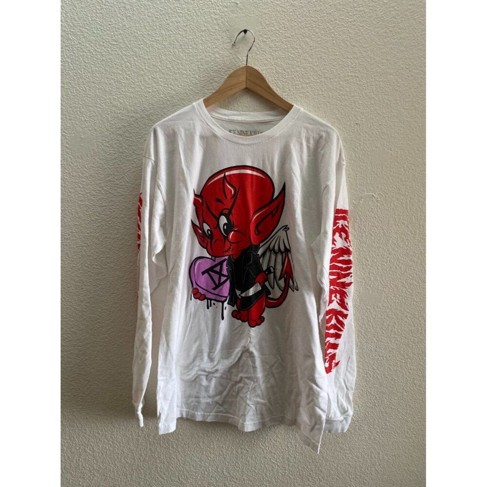 Ice Nine Kills Long Sleeve Shirt Large Metal Band Tour Nightmare On The Ninth